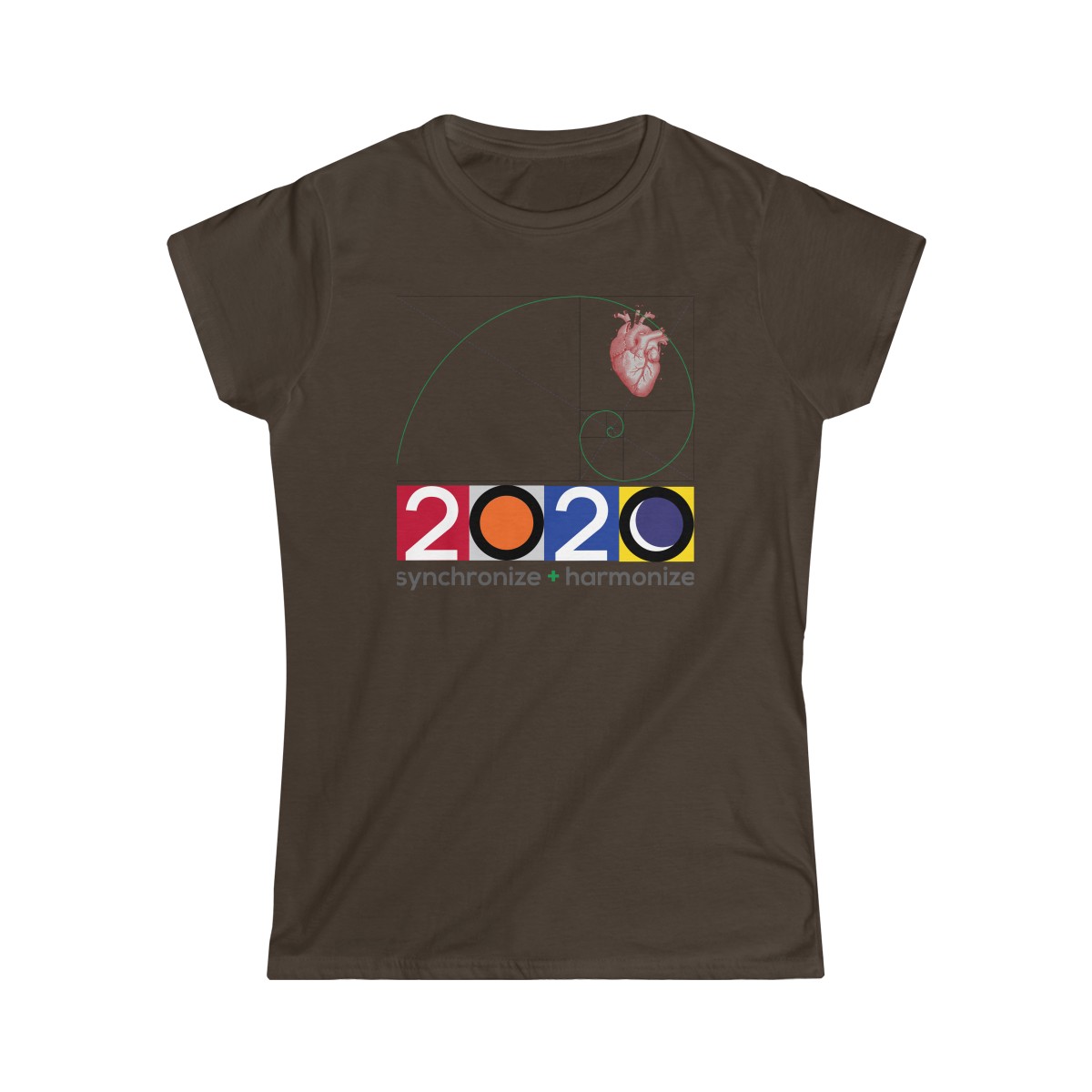 2020 "Synchronize + Harmonize" Women's Softstyle Tee - Image 4