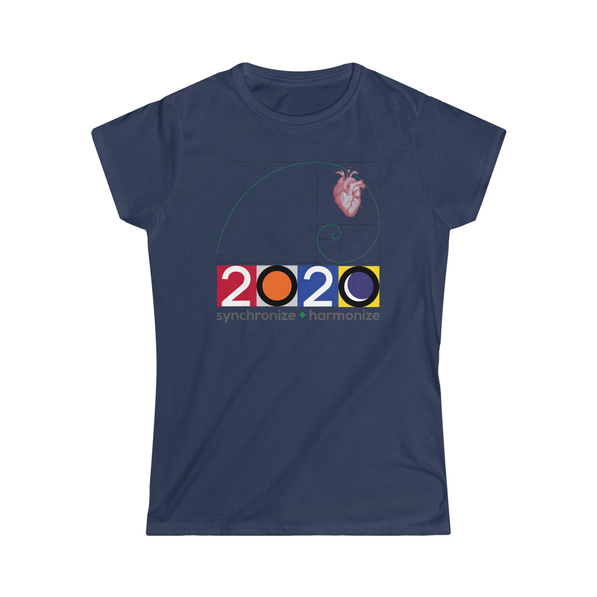2020 "Synchronize + Harmonize" Women's Softstyle Tee - Image 8