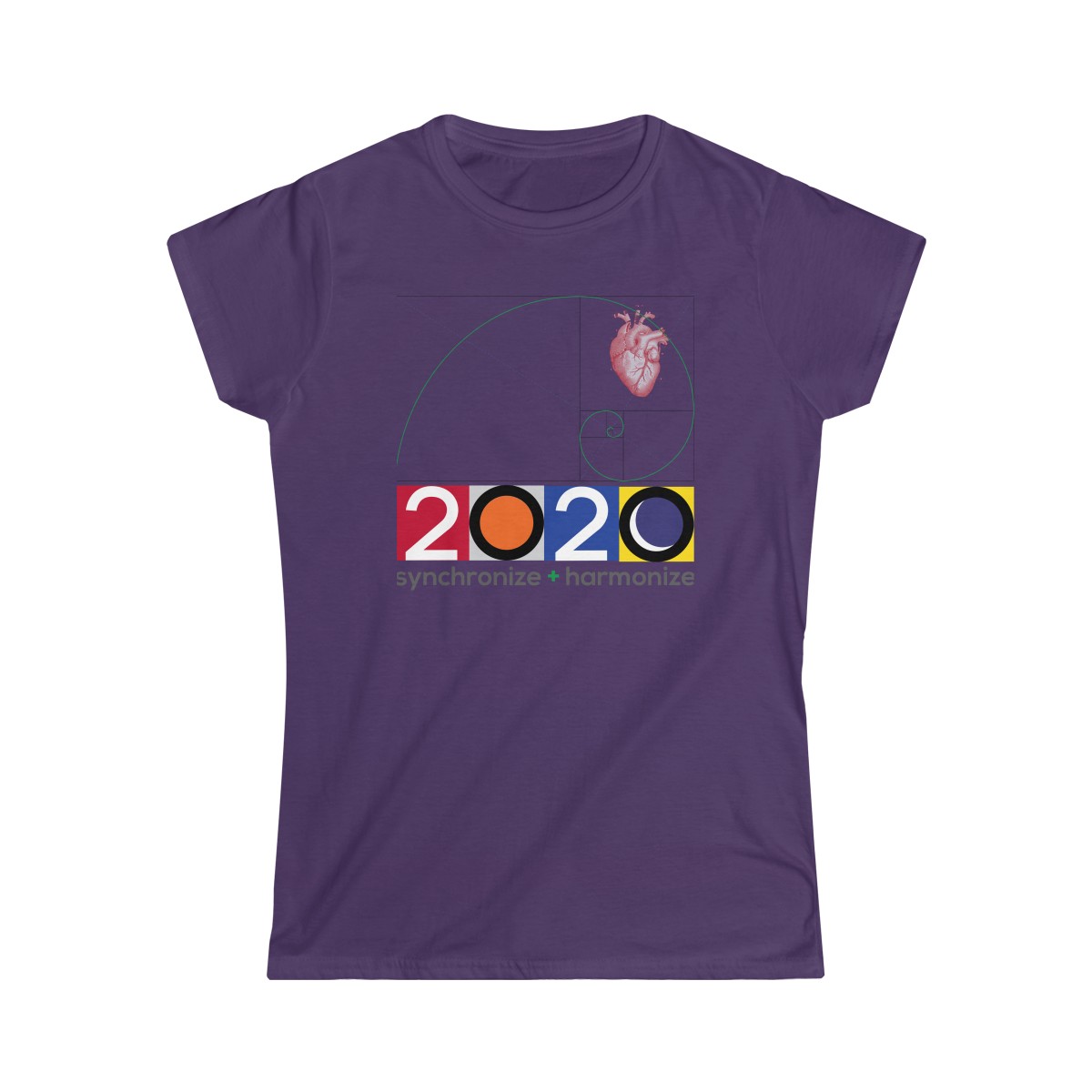 2020 "Synchronize + Harmonize" Women's Softstyle Tee - Image 9